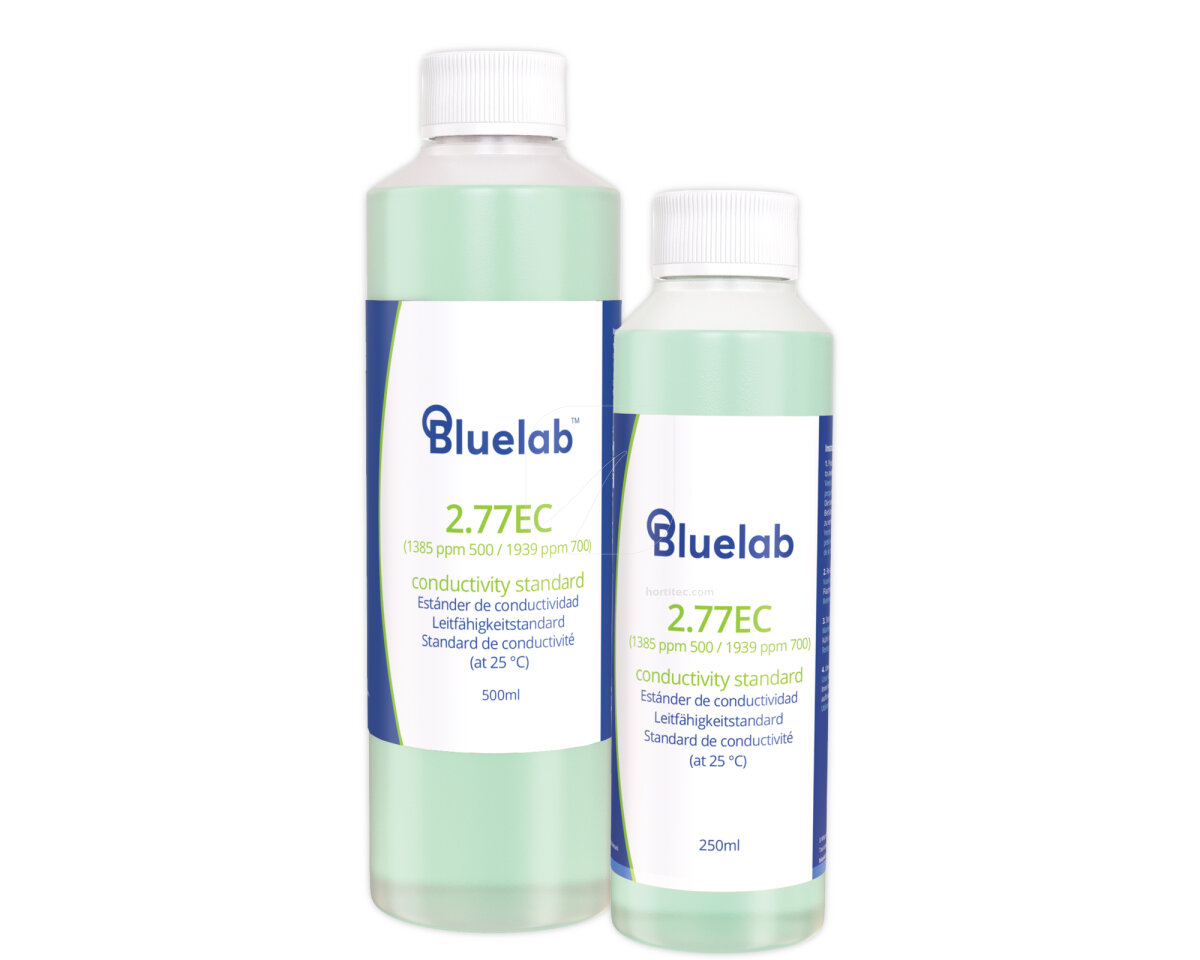Solucion estandar de conductividad ec2.77 en 250 ml (1 u) bluelab