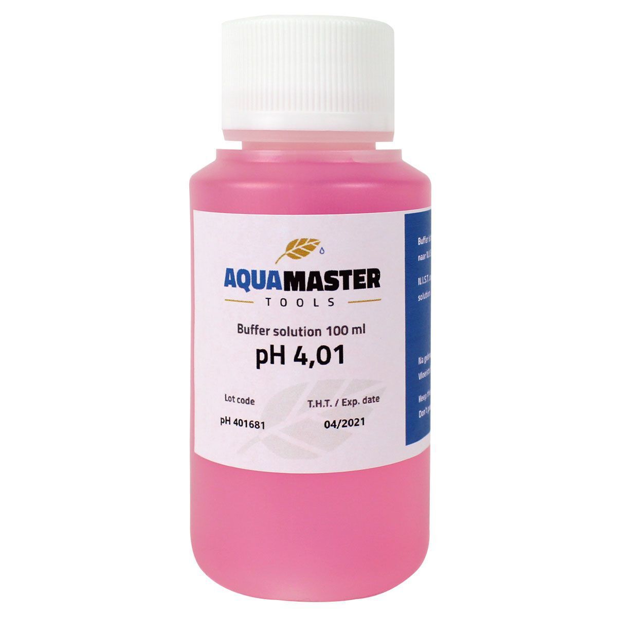 Líquido calibración ph 4.01 100 ml aqua master
