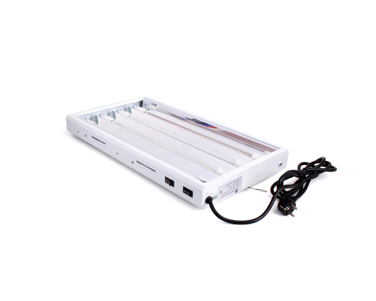 Luminaria predator led 4 x 24 w (1200 x 340 x 65 cm) solux