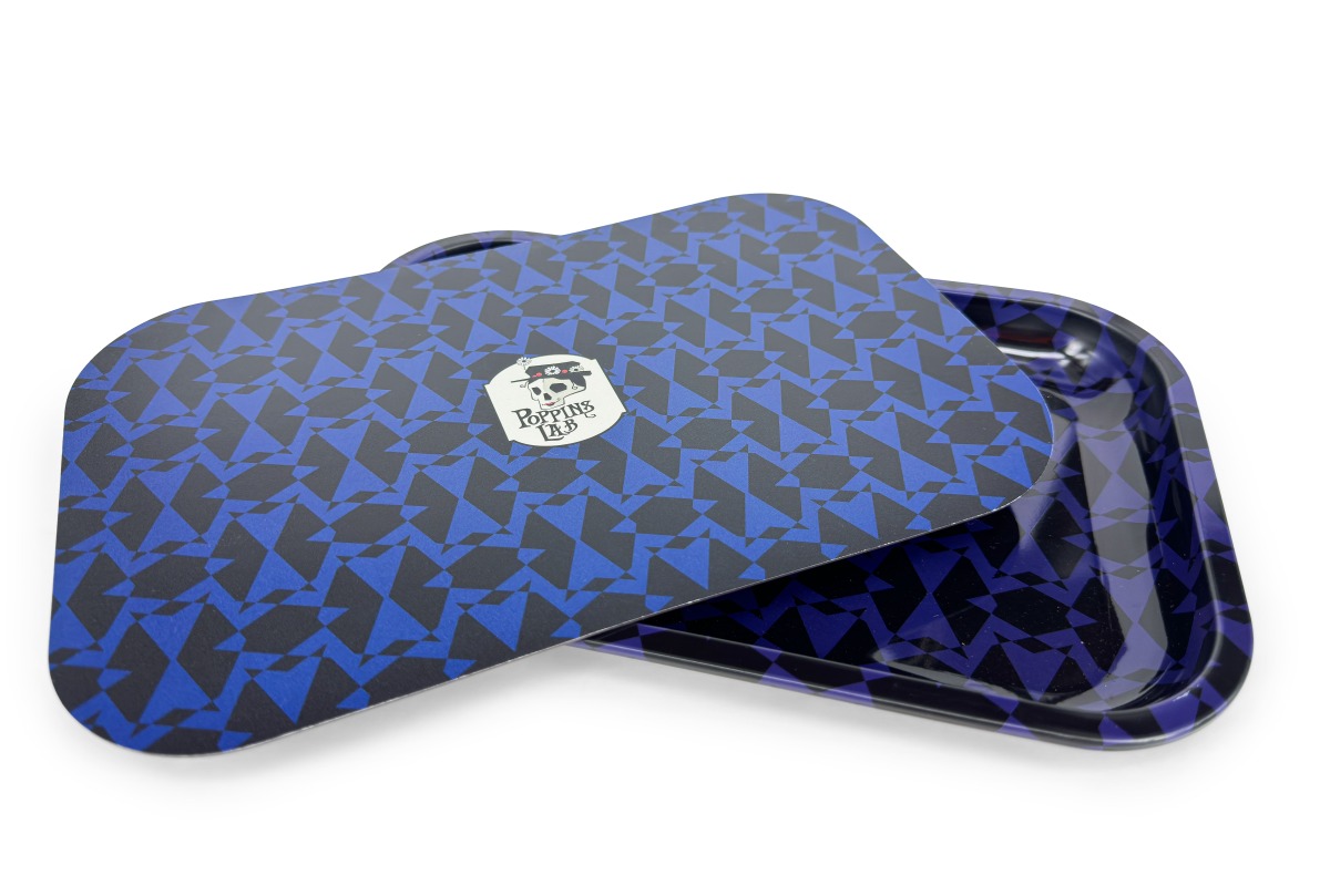 Bandeja de metal morada 288x188mm magnetic cover morada poppins lab