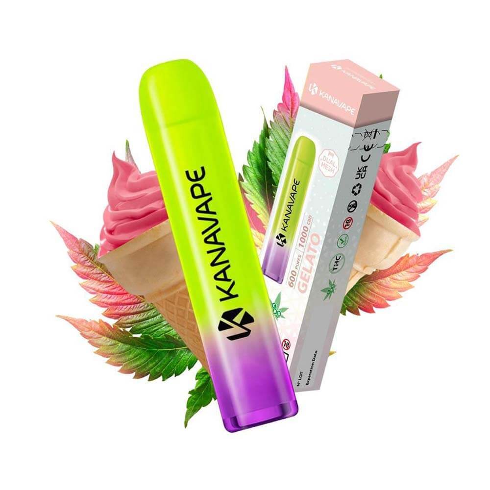 Vaporizador desechable gelato kanavape